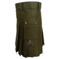 Standard Olive Green Utility Kilt - Chief Miller Apparel