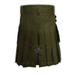 Standard Olive Green Utility Kilt - Chief Miller Apparel