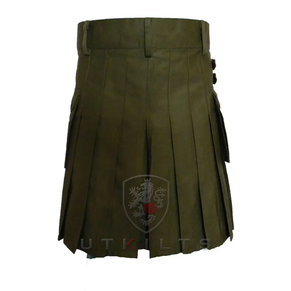 Standard Olive Green Utility Kilt - Chief Miller Apparel