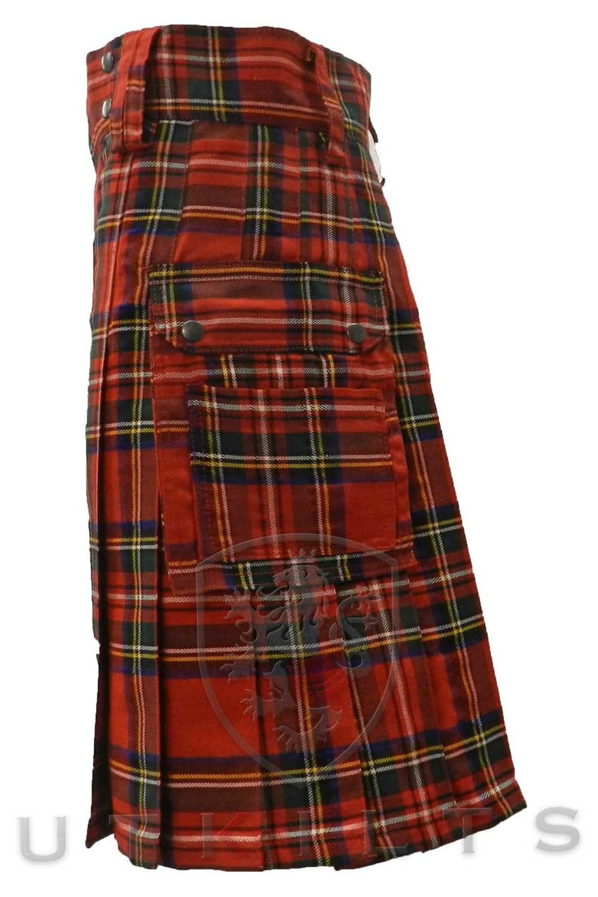 Standard Royal Stewart Tartan Utility Kilt