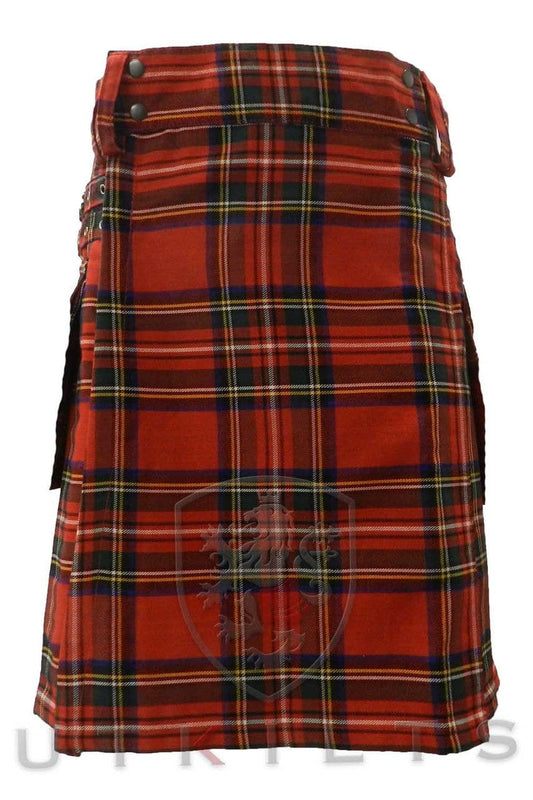 Chief Miller Standard Royal Stewart Tartan Utility Kilt Apparel