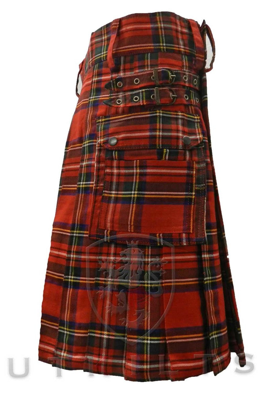 Standard Royal Stewart Tartan Utility Kilt