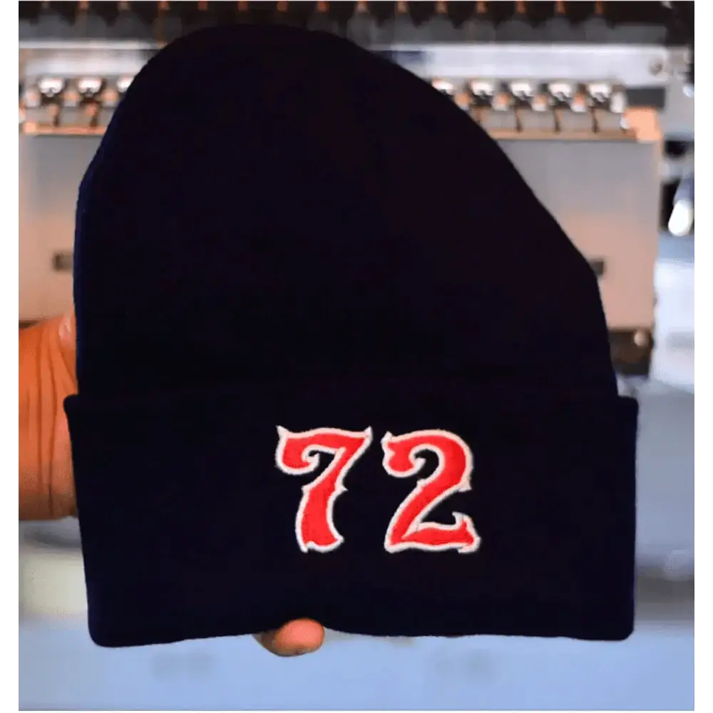 Chief Miller Station Number - Two Color - Beanie Apparel