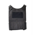 Black Tactical Bulletproof Vest - Stealth Low Visibility Concealed Body Armor Carrier