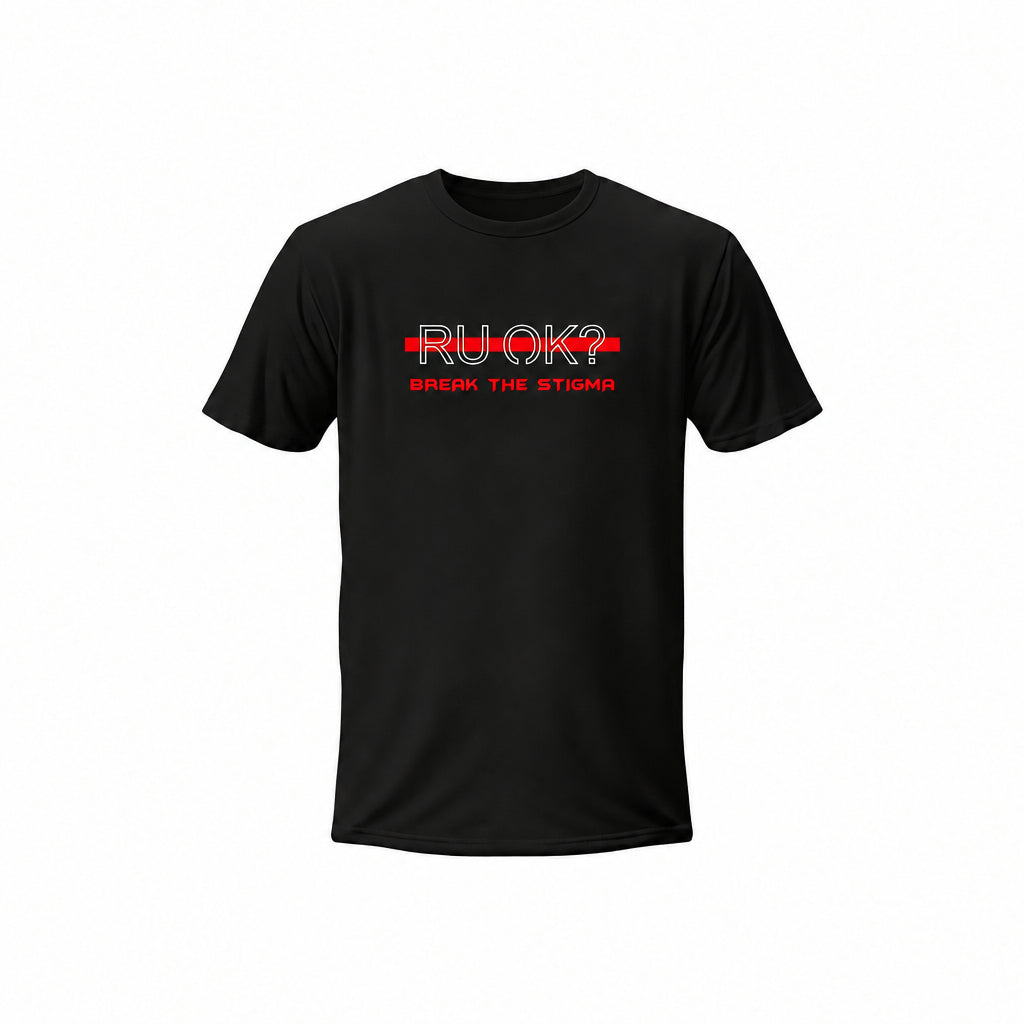 Stigma-Breaking Unisex Tee- Red Line