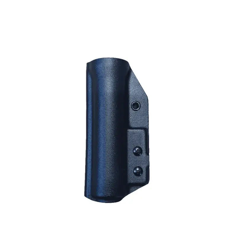 Black plastic holster with mounting holes for Streamlight HL 5-X flashlight holder