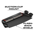Feniex Q Series 2X Dash Light with suction-cup LED bar, flashback shield, smart modules