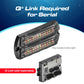Feniex Q Series Flat Dual Surface Mount with surface light and control module for light heads