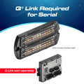 Feniex Q Series Flat Dual Surface Mount with surface light and control module for light heads
