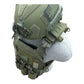Redemption Tactical CRUSADER 2.0 plate carrier vest with tactical ballistic helmet and standard 10x12 plate
