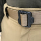 Tactical Belt Hex with black buckle on khaki webbing from M-Tac Double Duty collection