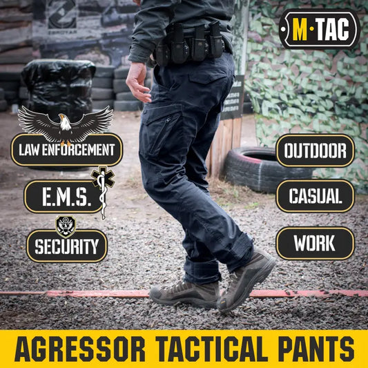 M-Tac Tactical Pants Aggressor Gen.II Flex for law enforcement and outdoor work applications