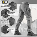 Tactical pants Conquistador Gen I Flex with zippered pockets and adjustable features