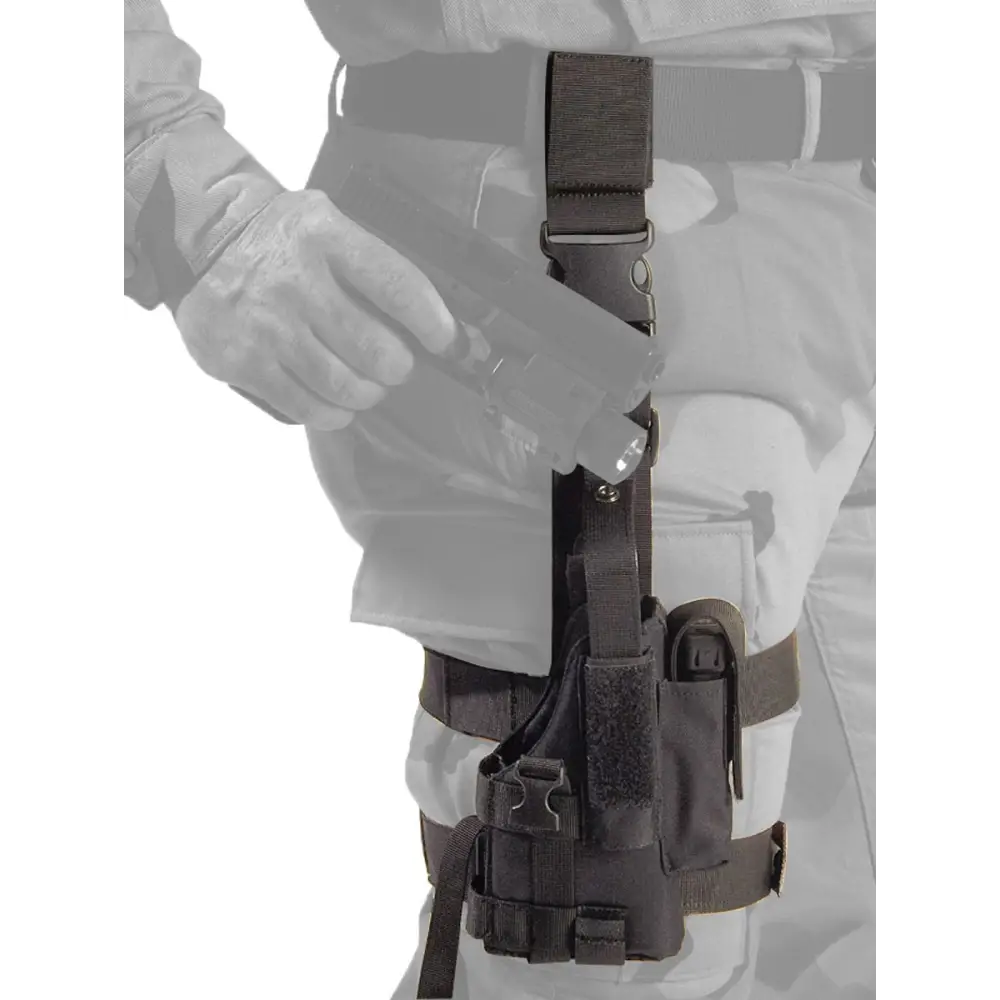 Tactical Drop Leg Holster with Light - Tactical Holsters