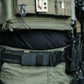 Tactical duty belt with holster mounts and pouches from B1 Multicam Black Complete Kit