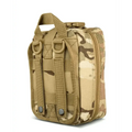 Tactical medical pouch in desert camouflage for Scherber Premium IFAK Kit Trauma Pack