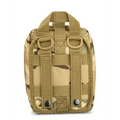 Tactical medical pouch in desert camouflage for Scherber Premium IFAK Kit Trauma Pack