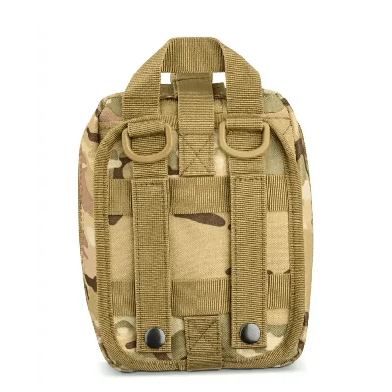 Tactical medical pouch in desert camouflage for Scherber Premium IFAK Kit Trauma Pack