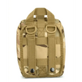 Tactical medical pouch in desert camouflage for Scherber Premium IFAK Kit Trauma Pack