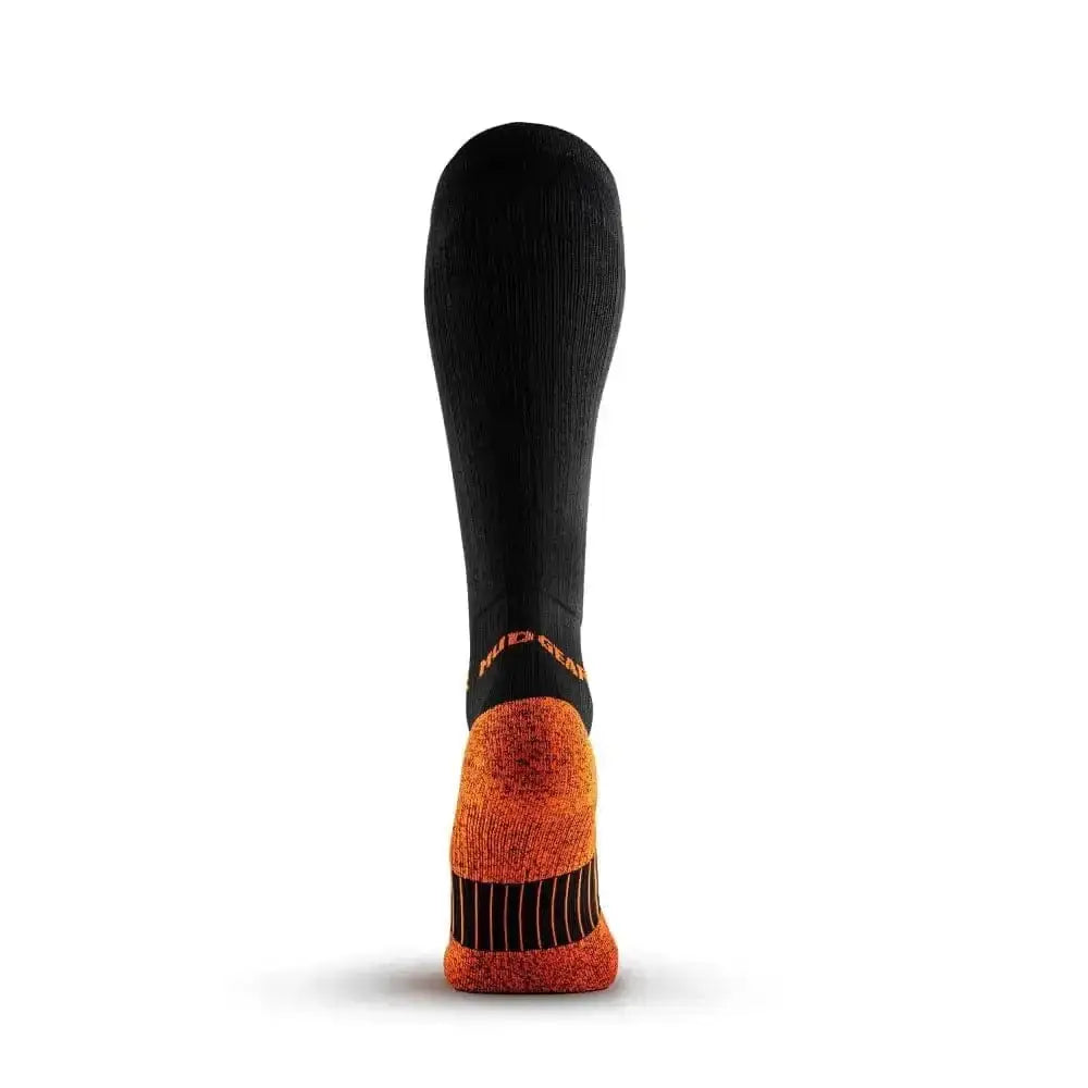 Chief Miller Inventory Tall Compression Socks (Black/Orange) Apparel