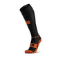 Chief Miller Inventory Tall Compression Socks (Black/Orange) Apparel