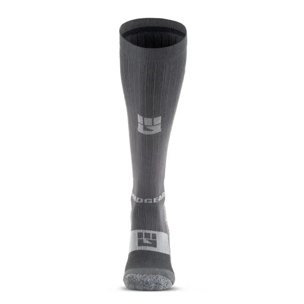 Chief Miller Inventory Tall Compression Socks (Gray/Gray) Apparel