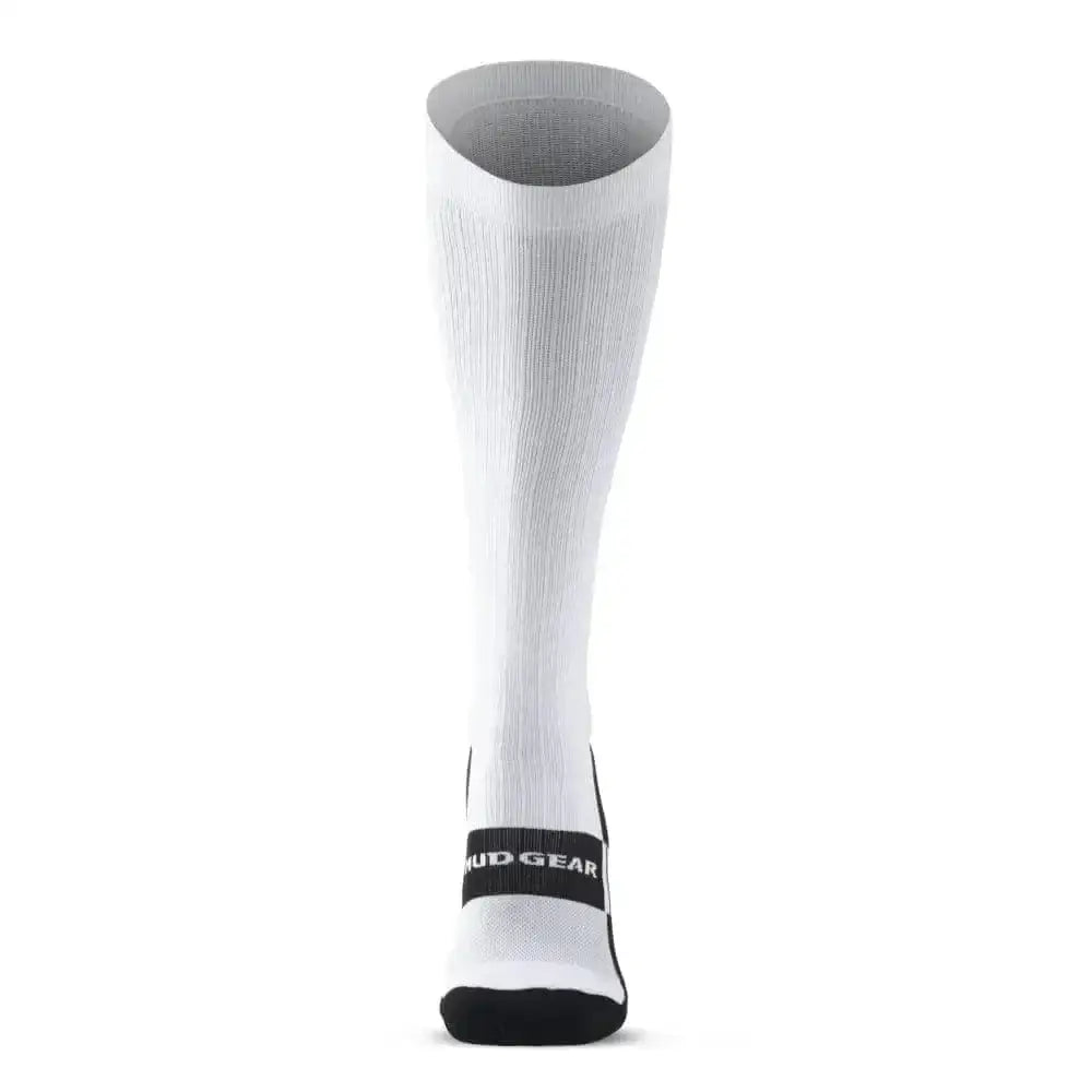 Chief Miller Inventory Tall Compression Socks [White] Apparel