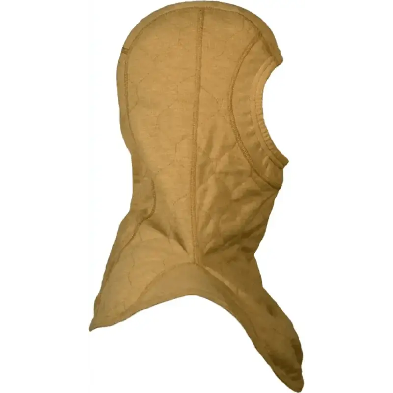 Tan-colored PGI Barriaire™ Gold Particulate Hood for complete winter coverage