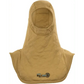 Tan firefighting hood with Bartact logo, part of PGI Barriaire Gold Particulate Hood