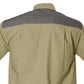 Tan and gray Upland Shirt for Men with contrasting shoulder panels for first responders