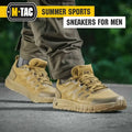 Tan summer sports sneakers displayed in M-Tac Sneakers Summer Sport collection