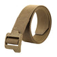 Tan M-Tac Lite Tactical Belt Gen.II featuring a durable plastic buckle for versatile use