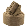 Tan tactical belt with plastic buckle, M-Tac Double Duty Tactical Belt for versatile use