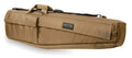 Tan Assault Systems Tactical Rifle Case featuring padded compartments and adjustable straps