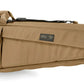 Tan Assault Systems Tactical Rifle Case with storage compartments and handles