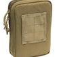 Coyote tan tactical utility pouch with MOLLE webbing for Liberty Gun Pack storage