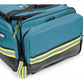 Teal medical bag with reflective stripes for Scherber Premium Responder Trauma Kit