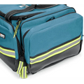 Teal medical bag with reflective stripes for Scherber Premium Responder Trauma Kit