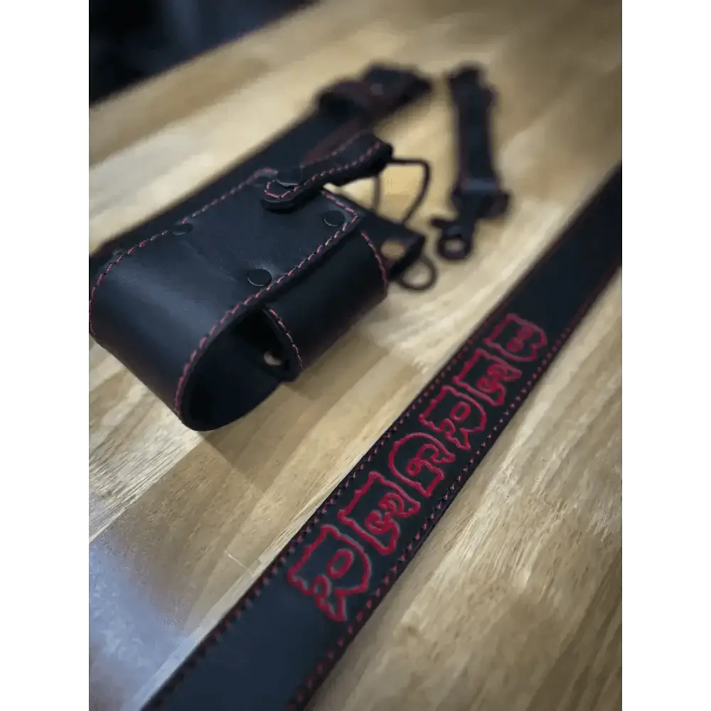 Chief Miller The Leather Radio Strap" Apparel