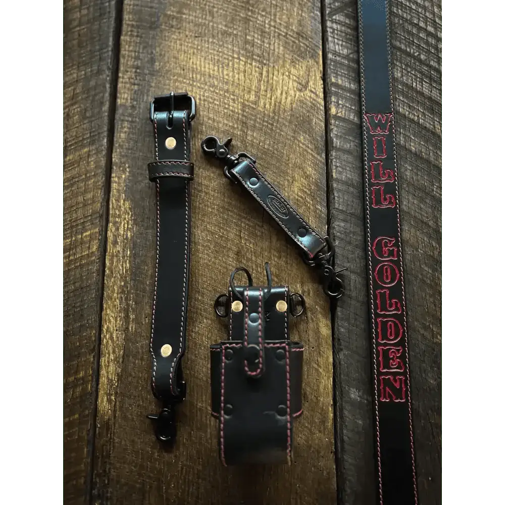 Chief Miller The Leather Radio Strap" Apparel