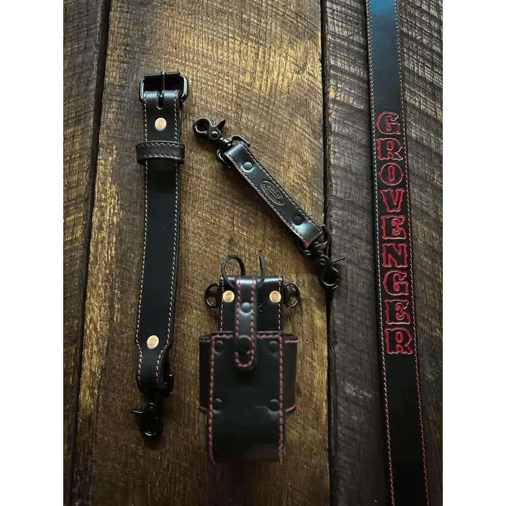 Chief Miller The Leather Radio Strap" Apparel