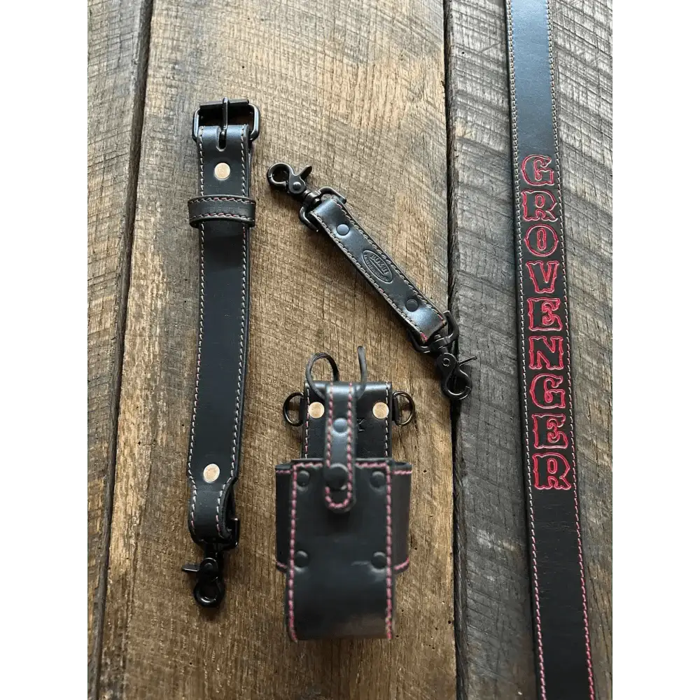 Chief Miller The Leather Radio Strap" Apparel