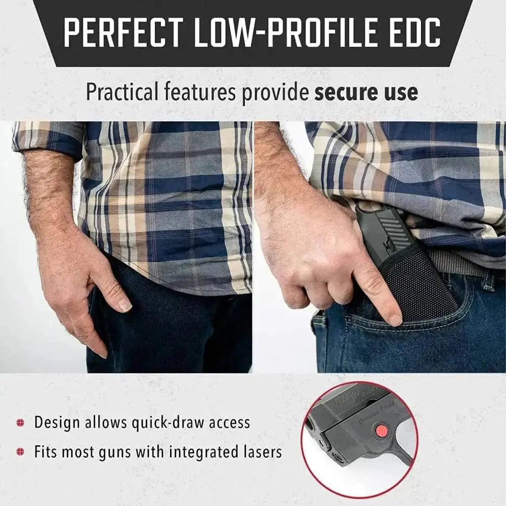 Chief Miller Pocket Holster The Protector Premium Pocket Holster For Concealed Carry - Subcompact & Micro Apparel