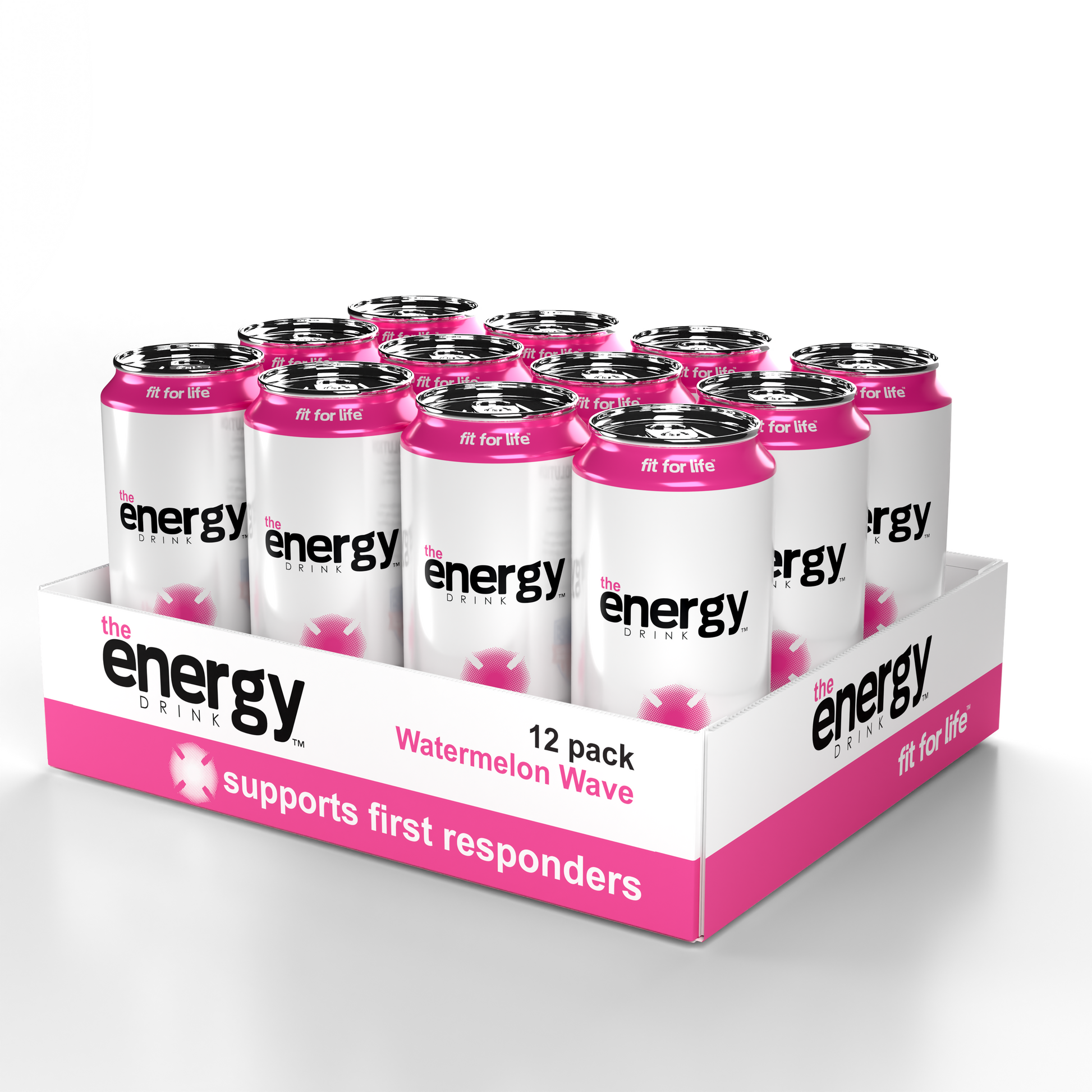 Nutrition label for the Energy Drink™ Mega Pack highlighting vitamins and energy-boosting ingredients.