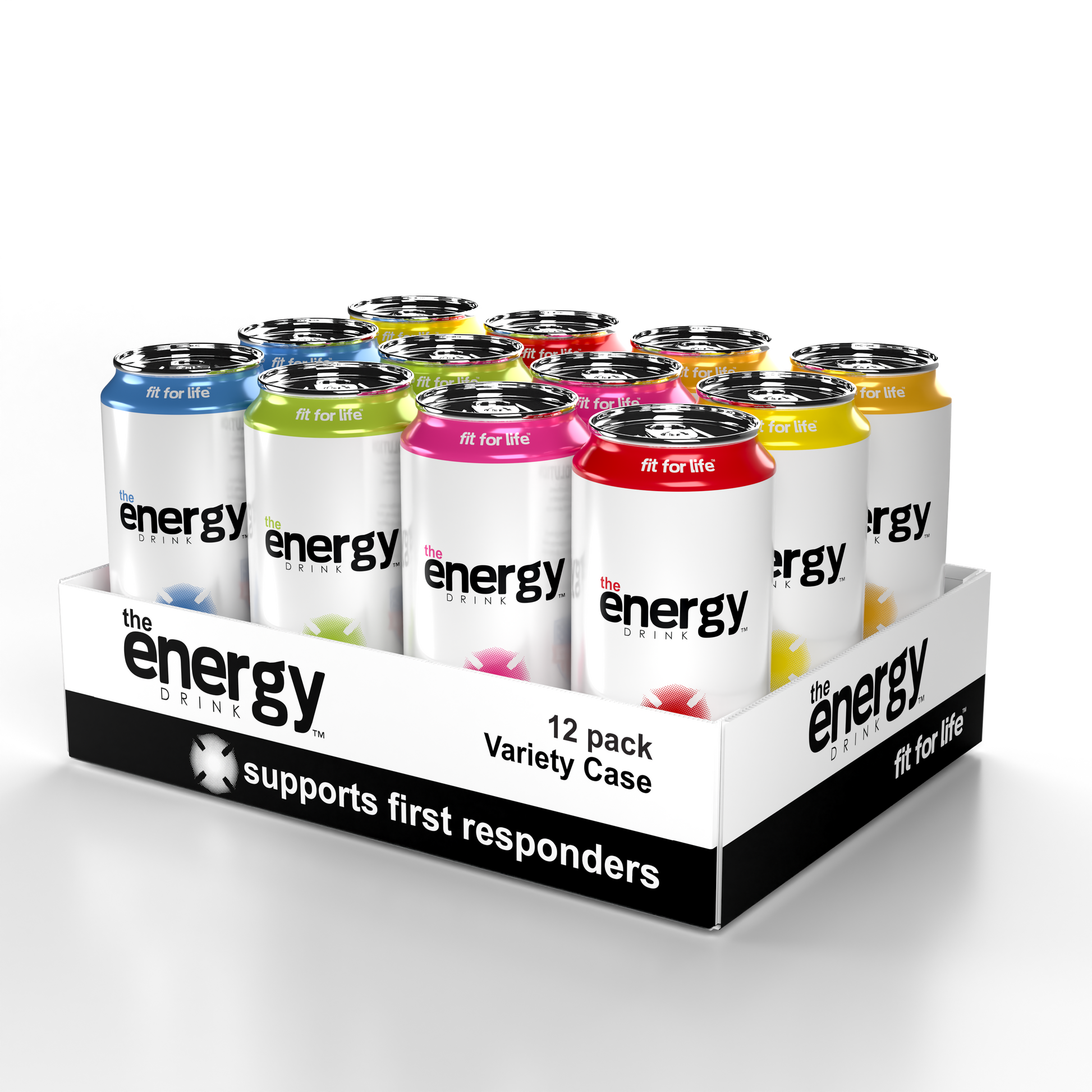 the Energy Drink™ Variety 12-Pack showcasing 2 of each flavor for a perfect sample experience