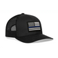 Chief Miller Trucker Hat Thin Blue Line Trucker Hat  |  Black Police Snapback Apparel