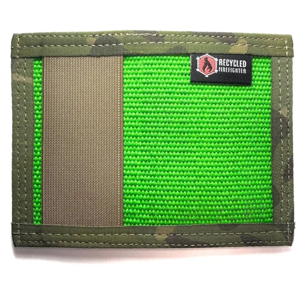 Chief Miller Wallet Thin Minimalist Bifold Wallet in Green Multicam Tropic Design Apparel