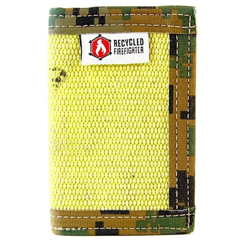 Chief Miller Wallet Thin Minimalist Bifold Wallet in Green Multicam Tropic Design Apparel