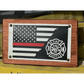 Chief Miller Sign Thin Red Line Maltese cross Fire Hose Flag Sign Apparel