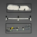 Three framed lifting slings from the FRE Adjustable Hose Strap - 3 Pack in White Reflective Condura